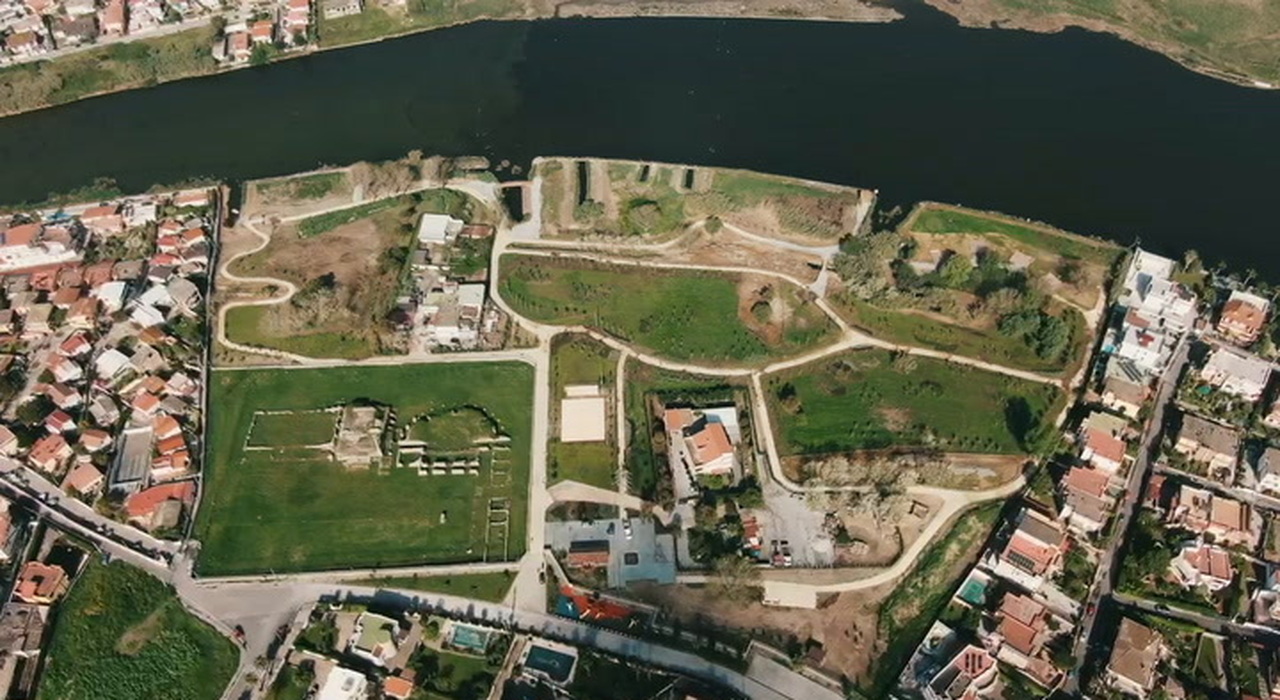 This is where the Archaeological Park of Liternum is located